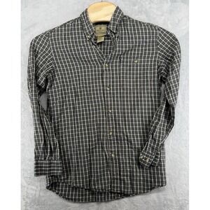 Beretta Wood Flannel Shirt‎ Multicolor Plaid 100% Cotton Men's US Size M